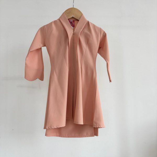 Kebarung Kalthom 2.0 Scallop Kids in Pale Salmon (1482(K)-40)