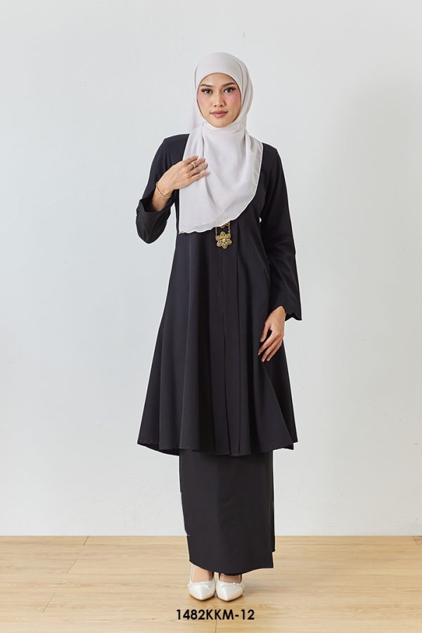 Kebarung Kalthom 2.0 Scallop in Black (1482KKM-12) - Image 3