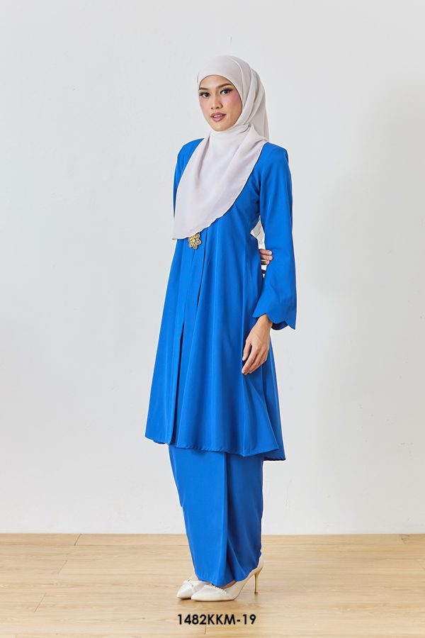 Kebarung Kalthom 2.0 Scallop in Cobalt Blue (1482KKM-19) - Image 3