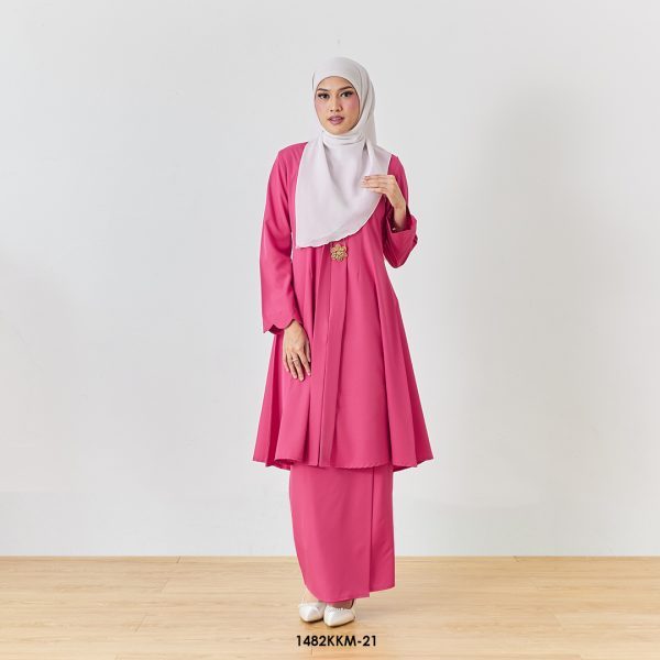 Kebarung Kalthom 2.0 Scallop in Bright Pink (1482KKM-21)