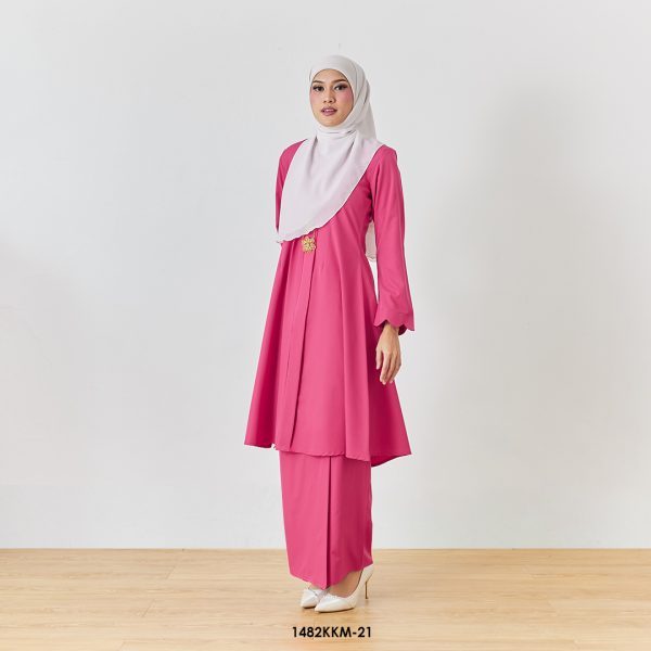 Kebarung Kalthom 2.0 Scallop in Bright Pink (1482KKM-21) - Image 3