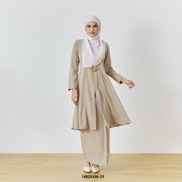 Kebarung Kalthom 2.0 Scallop in Khaki (1482KKM-29)