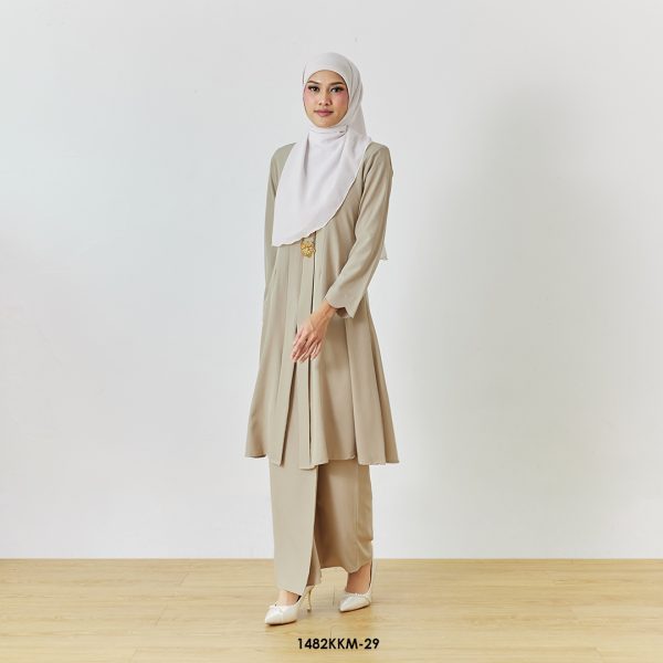 Kebarung Kalthom 2.0 Scallop in Khaki (1482KKM-29) - Image 3