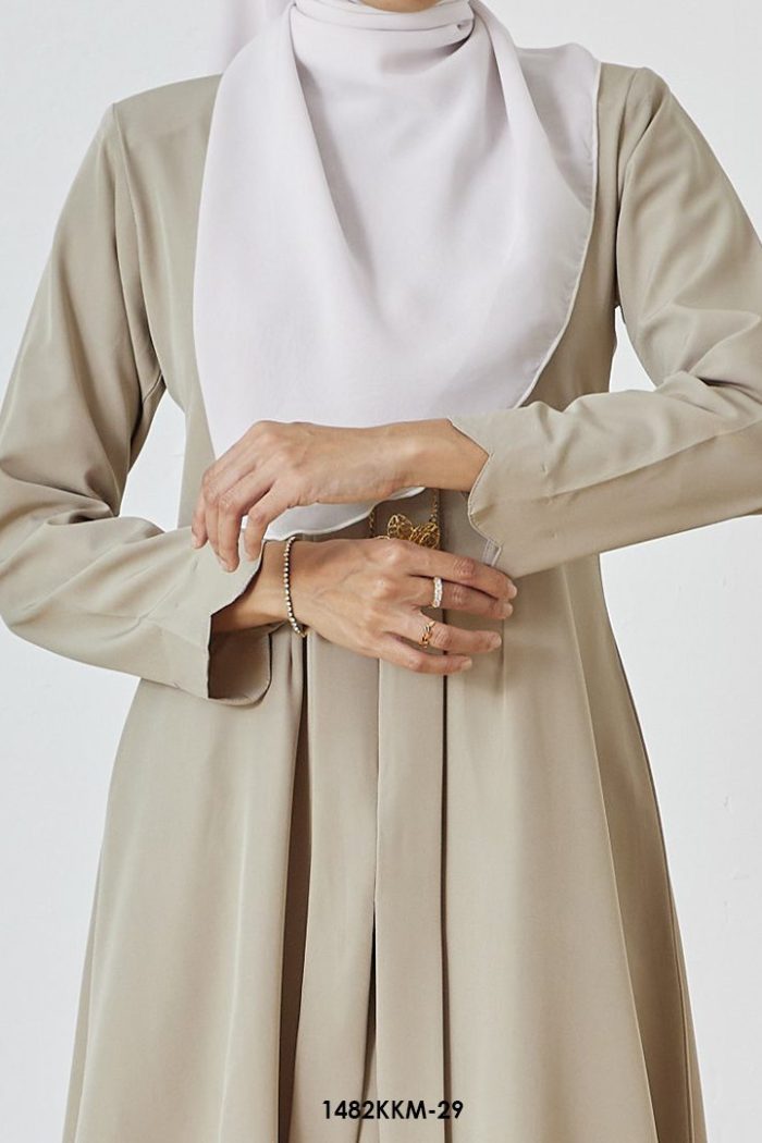 Kebarung Kalthom 2.0 Scallop in Khaki (1482KKM-29)