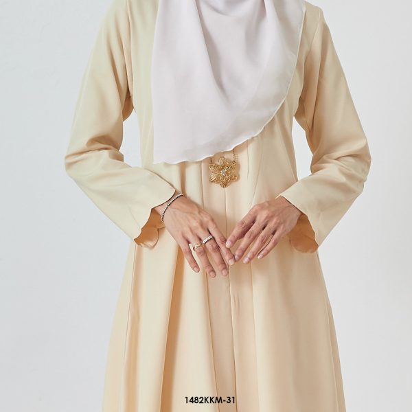 Kebarung Kalthom 2.0 Scallop in Soft Yellow (1482KKM-31) - Image 2