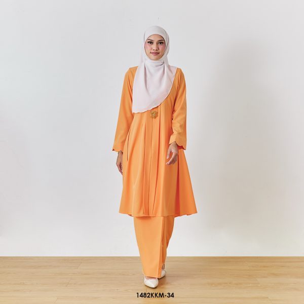 Kebarung Kalthom 2.0 Scallop in Pastel Orange (1482KKM-34)