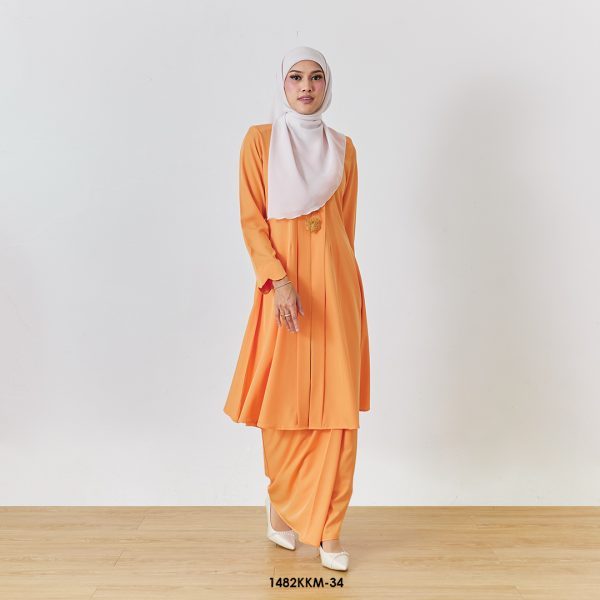 Kebarung Kalthom 2.0 Scallop in Pastel Orange (1482KKM-34) - Image 3