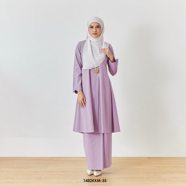 Kebarung Kalthom 2.0 Scallop in Light Lilac (1482KKM-35)