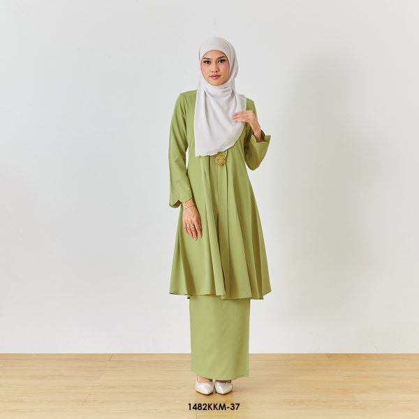 Kebarung Kalthom 2.0 Scallop in Pear Green (1482KKM-37)