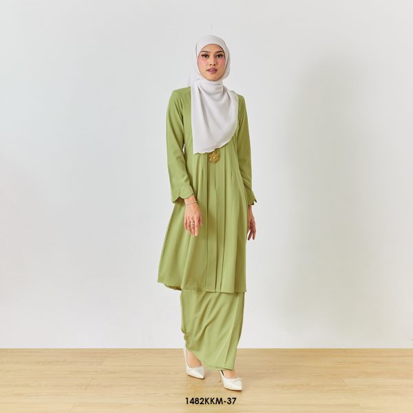 Kebarung Kalthom 2.0 Scallop in Pear Green (1482KKM-37) - Image 3