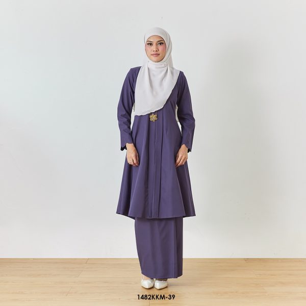 Kebarung Kalthom 2.0 Scallop in Dark Purple (1482KKM-39)