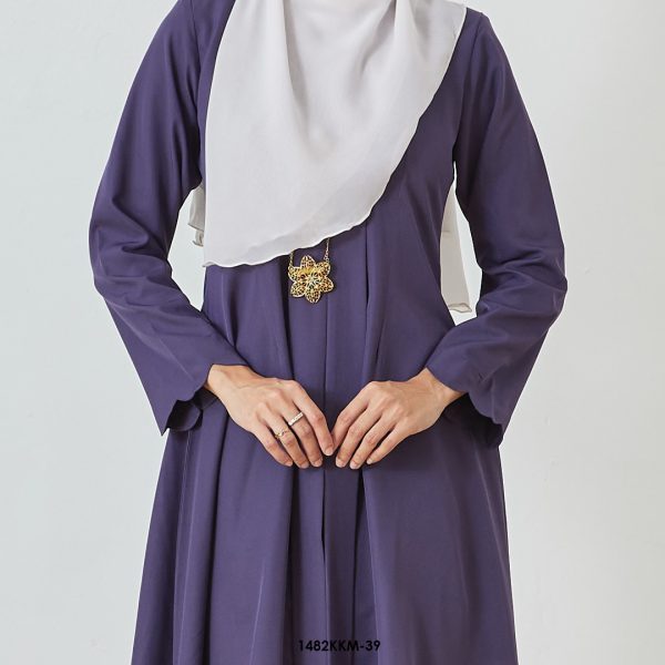 Kebarung Kalthom 2.0 Scallop in Dark Purple (1482KKM-39) - Image 2