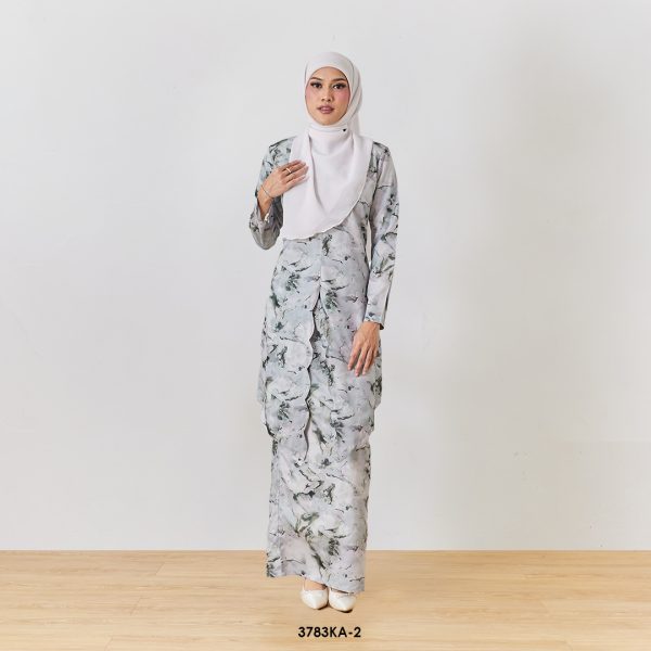 Kebaya Anggun 2.0 in Sage Green (3783KA-2)