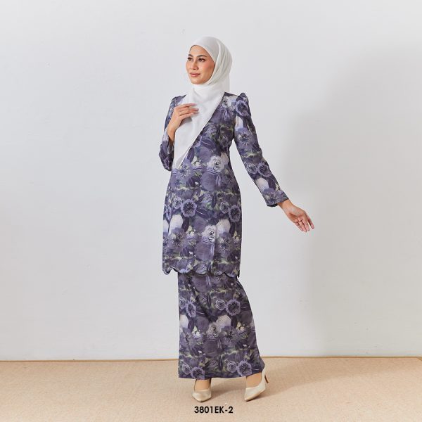 Ellen Kurung in Faded Purple (3801EK-2) - Image 3