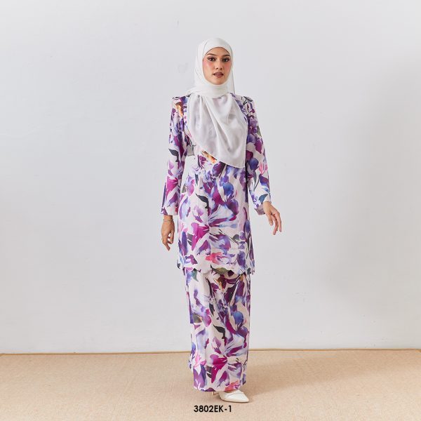 Ellen Kurung in Purple (3802EK-1) - Image 3