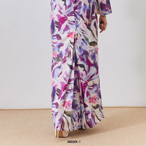 Ellen Kurung in Purple (3802EK-1) - Image 4