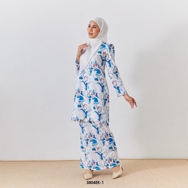 Ellen Kurung in Denim Blue (3804EK-1) - Image 3