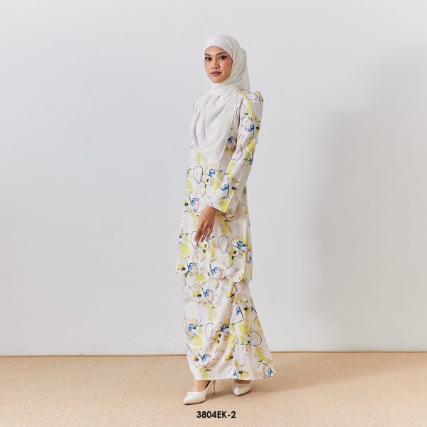 Ellen Kurung in Yellow (3804EK-2) - Image 3