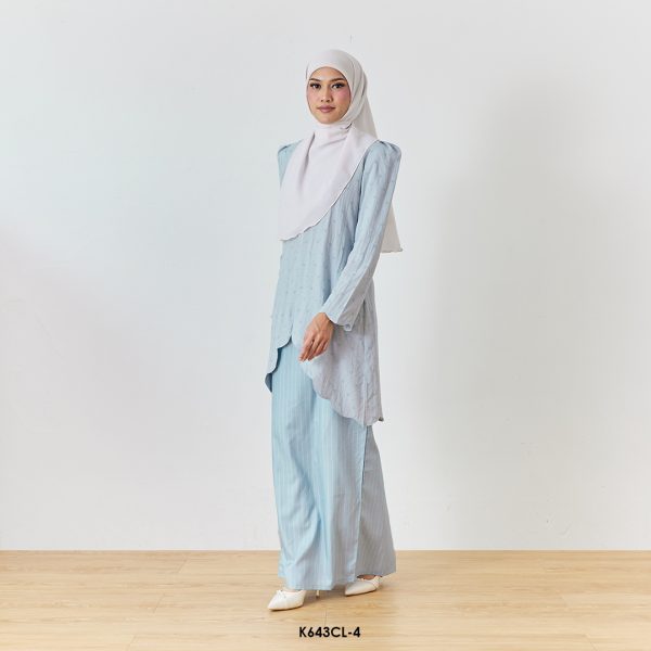 Callie Kurung 2.0 Puff in Pastel Blue (K643CL-4) - Image 3