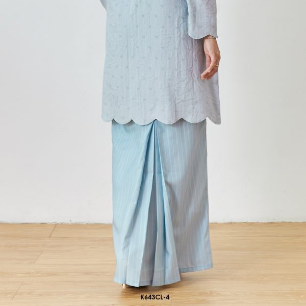 Callie Kurung 2.0 Puff in Pastel Blue (K643CL-4) - Image 4