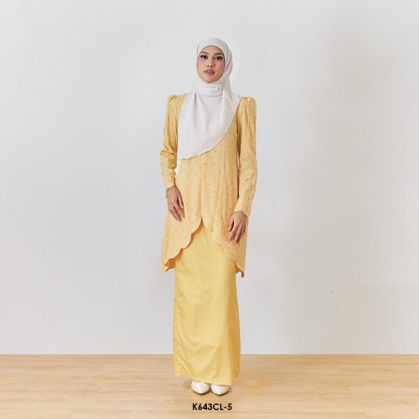 Callie Kurung 2.0 Puff in Amber (K643CL-5)