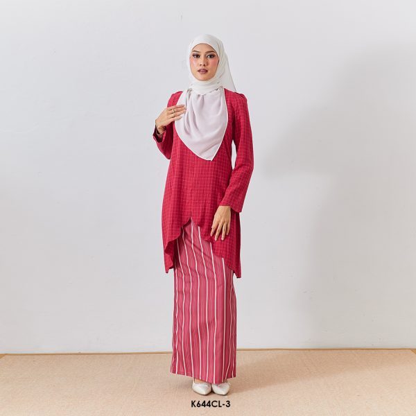 Callie Kurung 2.0 Puff in Red Chili (K644CL-3)