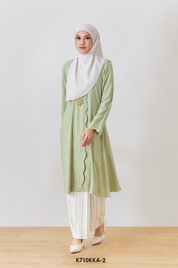 Kebarung Anggerik in Sage Green (K710KKA-2) - Image 3