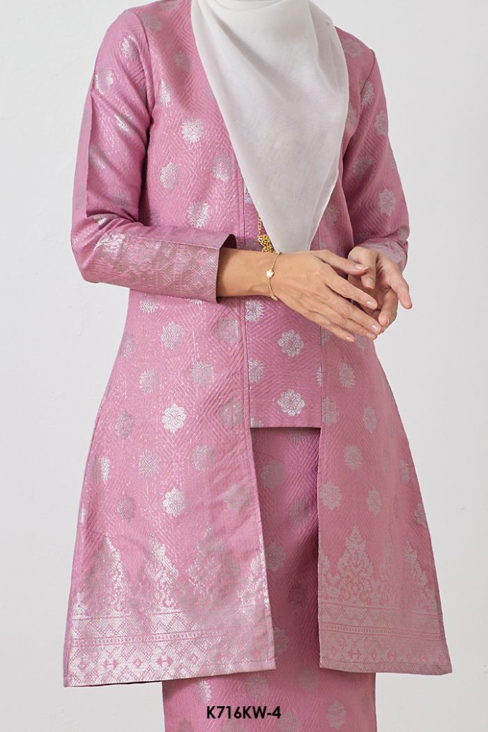 Kebaya Wilda in Dusty Pink (K716KW-4)