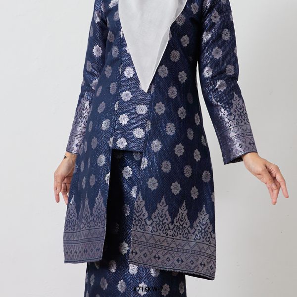 Kebaya Wilda in Blue (K716KW-7) - Image 2