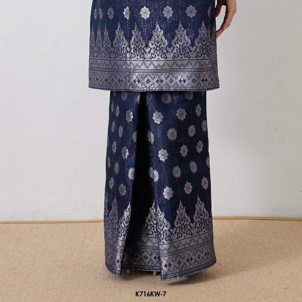 Kebaya Wilda in Blue (K716KW-7) - Image 4