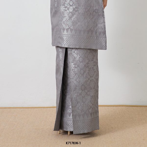 Kebaya Wilda in Gray (K717KW-1) - Image 4