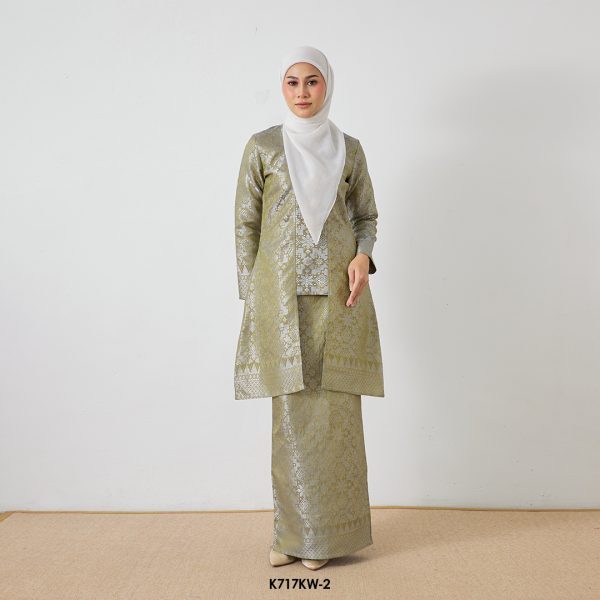 Kebaya Wilda in Olive (K717KW-2)