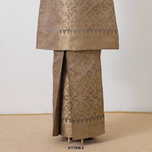 Kebaya Wilda in Wood Brown (K717KW-4) - Image 4