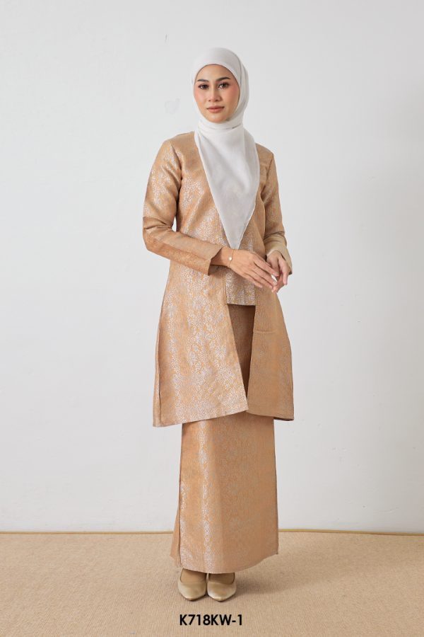 Kebaya Wilda in Rustic Orange (K718KW-1)