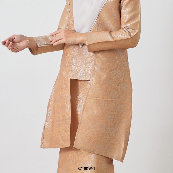 Kebaya Wilda in Rustic Orange (K718KW-1) - Image 2