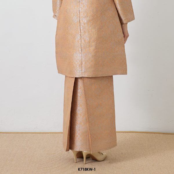 Kebaya Wilda in Rustic Orange (K718KW-1) - Image 4