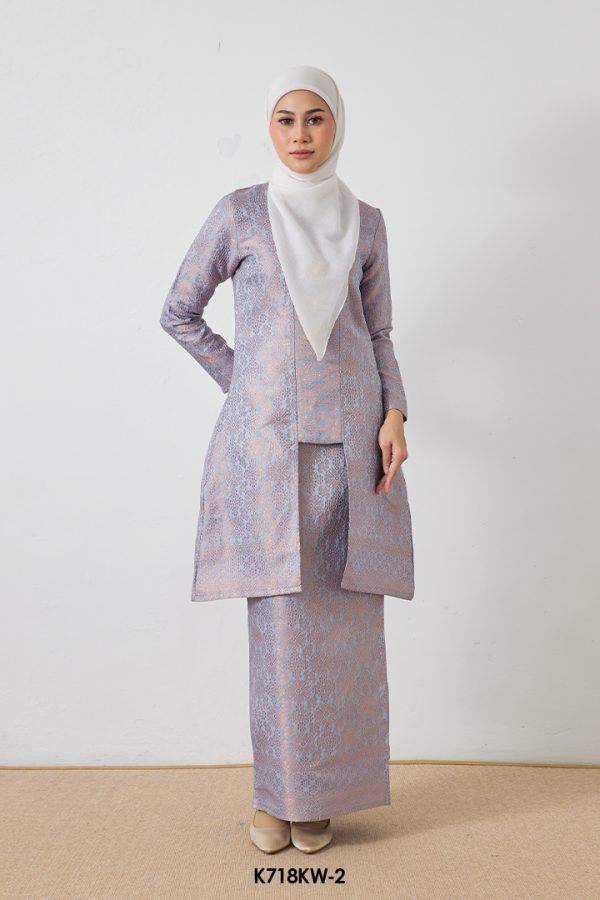 Kebaya Wilda in Soft Blue (K718KW-2)