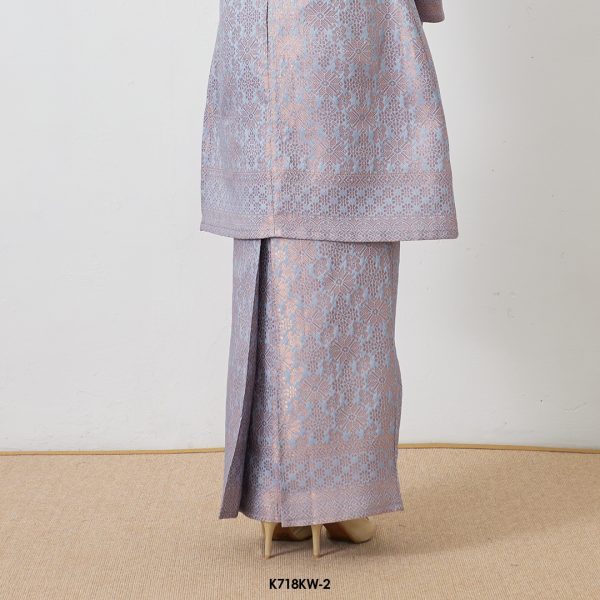 Kebaya Wilda in Soft Blue (K718KW-2) - Image 4