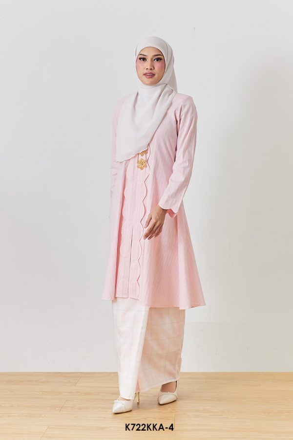 Kebarung Anggerik in Baby Pink (K722KKA-4) - Image 3