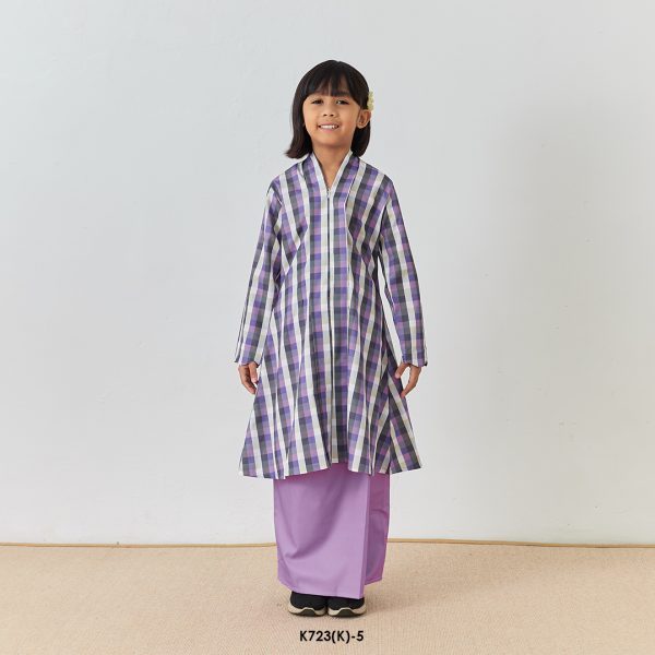 Kebarung Kalthom 2.0 Scallop Kids in Orchid (K723(K)-5)