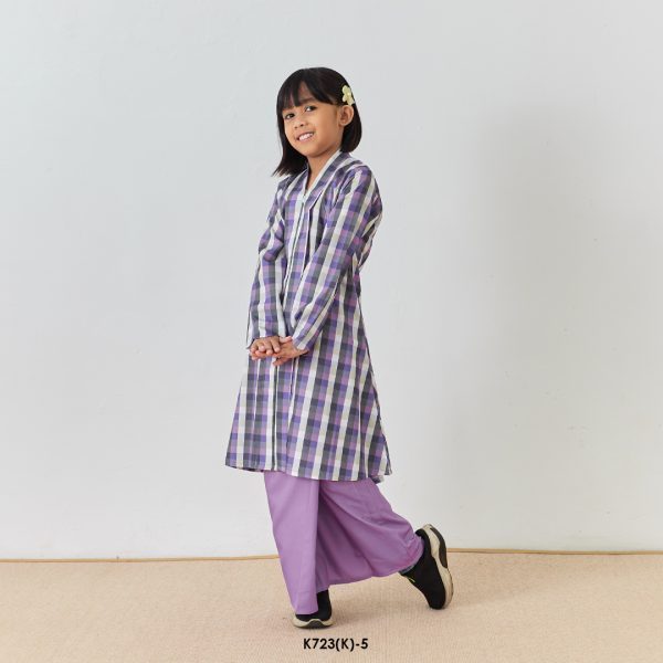 Kebarung Kalthom 2.0 Scallop Kids in Orchid (K723(K)-5) - Image 2