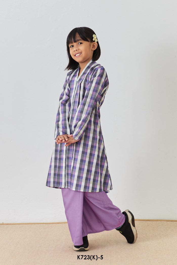 Kebarung Kalthom 2.0 Scallop Kids in Orchid (K723(K)-5)