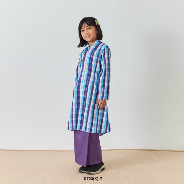 Kebarung Kalthom 2.0 Scallop Kids in Violet (K723(K)-7) - Image 2