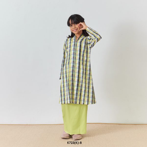 Kebarung Kalthom 2.0 Scallop Kids in Highlight Yellow (K723(K)-8) - Image 3