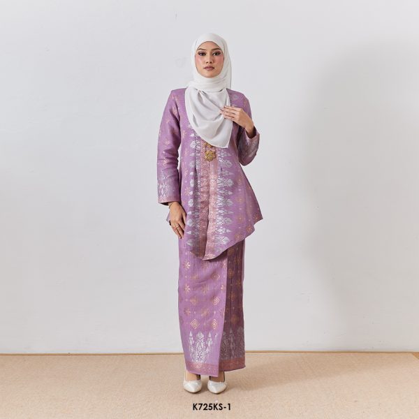 Kebaya Saloma in Mauve (K725KS-1)