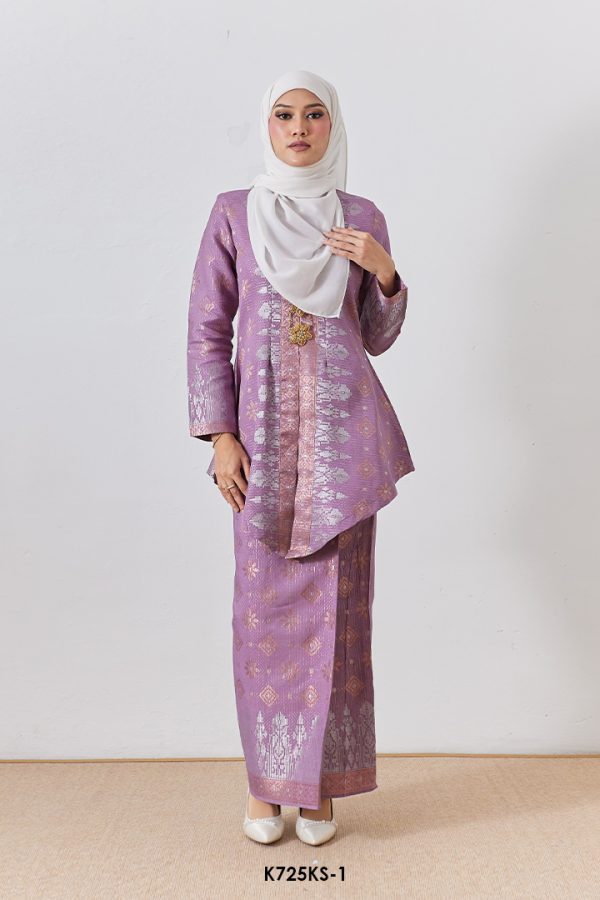 Kebaya Saloma in Mauve (K725KS-1)