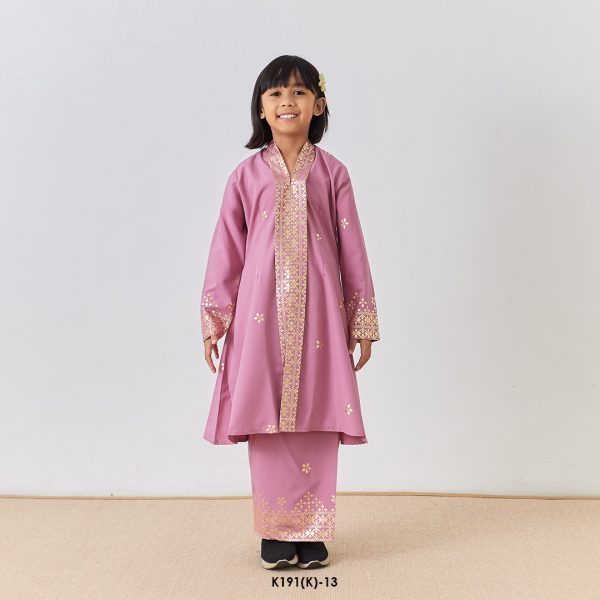 Kebarung Kalthom Glitter Kids in Dusty Pink (K191(K)-13)