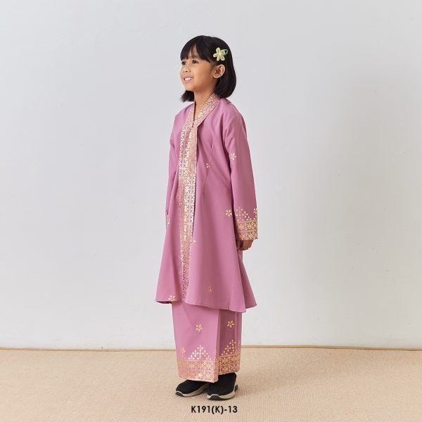 Kebarung Kalthom Glitter Kids in Dusty Pink (K191(K)-13) - Image 2