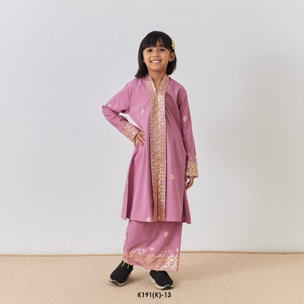 Kebarung Kalthom Glitter Kids in Dusty Pink (K191(K)-13) - Image 3