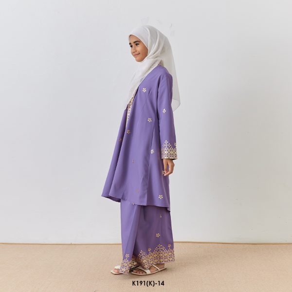 Kebarung Kalthom Glitter Kids in Iris Purple (K191(K)-14) - Image 2